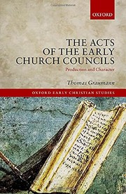 Front cover of Acts of the Early Church Councils by Thomas Graumann