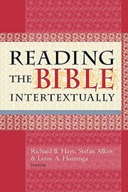 Cover of Reading the Bible intertextually by Richard B. Hays