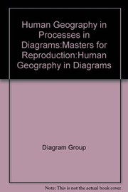 Cover of Human geography in diagrams by Michael Morrish