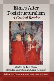 Cover of Ethics after Poststructuralism by Lee Olsen