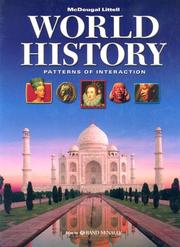 Front cover of World History by Roger B. Beck
