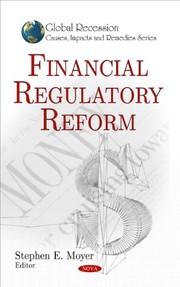 Front cover of Financial regulatory reform by Unknown