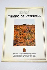 Front cover of Tiempo de vendimia by Manuel Arandilla