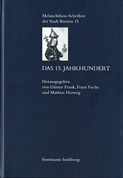 Cover of Das 15. Jahrhundert by Günter Frank