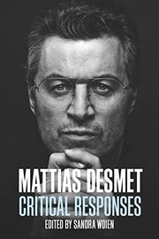 Front cover of Mattias Desmet by Sandra Woien