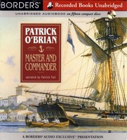 Cover of Master and Commander by Patrick O'Brian