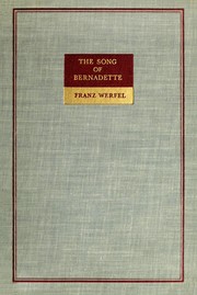 Front cover of Das Lied von Bernadette by Franz Werfel