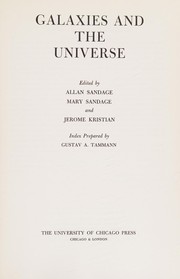 Cover of Galaxies and the universe by Allan Sandage