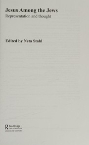 Front cover of Jesus among the Jews by Neta Stahl