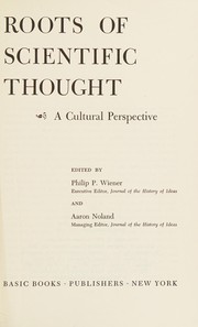 Front cover of Roots of scientific thought by Journal of the history of ideas