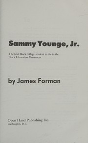 Cover of Sammy Young Jr by James Forman