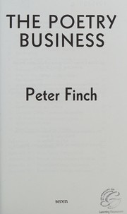 Front cover of The Poetry Business by Peter Finch