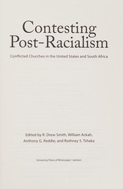 Front cover of Contesting Post-Racialism by Conference Staff Transatlantic Roundtable on Religion and Race