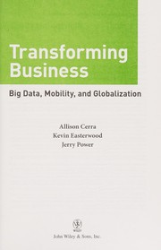 Cover of Transforming Business by Allison Cerra