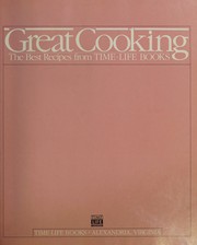Front cover of Great cooking by Time-Life Books