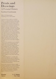 Cover of Prints & drawings by Gottfried Lindemann