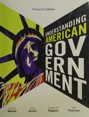 Front cover of Understanding American government by Susan Welch