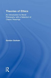 Cover of Theories of ethics by Graham, Gordon