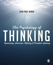 Front cover of Psychology of Thinking by John Paul Minda