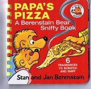 Cover of Papa's pizza by Stan Berenstain