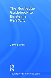 Front cover of The Routledge guidebook to Einstein's Relativity by Jame Trefil