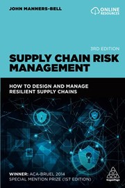 Front cover of Supply Chain Risk Management by John Manners-Bell