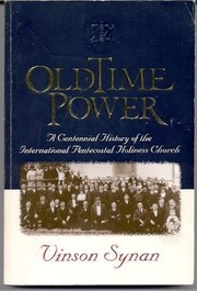 Front cover of The old-time power by Vinson Synan