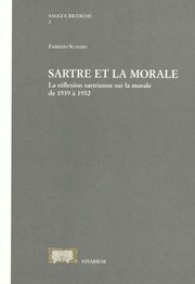 Cover of Sartre et la morale by Fabrizio Scanzio