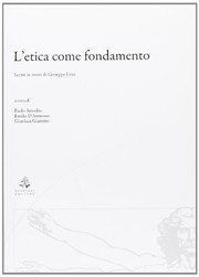 Front cover of L'etica come fondamento by Paolo Amodio