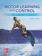 Cover of Motor learning and control by Richard A. Magill