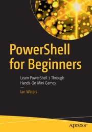 Cover of PowerShell for Beginners by Ian Waters
