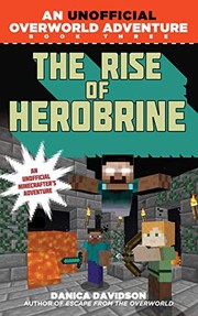 Front cover of The rise of Herobrine by Danica Davidson