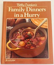 Front cover of Dinners In A Hurry by Golden Books