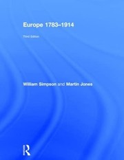 Cover of Europe 1783-1914 by William Simpson