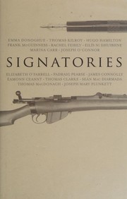 Cover of Signatories by Emma Donoghue