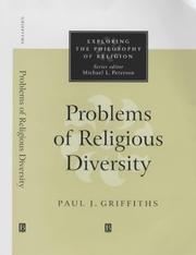 Front cover of Problems of Religious Diversity by Paul J. Griffiths