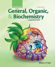 Front cover of Exercises for the General, Organic, and Biochemistry Laboratory by William G. O'Neal