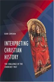 Cover of Interpreting Christian history by Euan Cameron