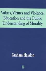 Cover of Values, virtues, and violence by Graham Haydon