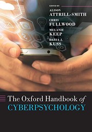 Front cover of Oxford Handbook of Cyberpsychology by Alison Attrill-Smith