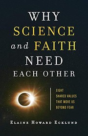 Cover of Why Science and Faith Need Each Other by Elaine Howard Ecklund