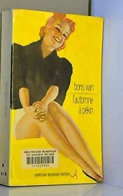Cover of L'Automne à Pékin by Boris Vian