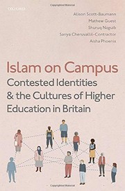 Cover of Islam on Campus by Alison Scott-Baumann