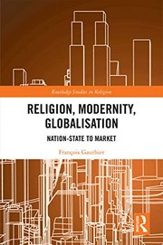 Front cover of Religion Modernity Globalisation by François Gauthier