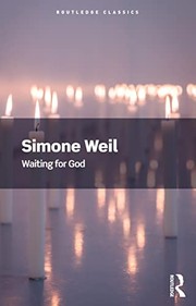 Cover of Waiting for God by Simone Weil
