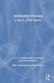 Front cover of Sustainable Investing by Herman Bril