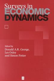 Front cover of Surveys in economic dynamics by Donald A. R. George