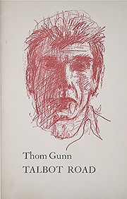 Cover of Talbot Road by Thom Gunn