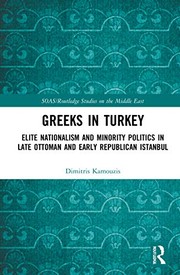 Front cover of Greeks in Turkey by Dimitris Kamouzis