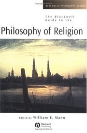Cover of Philosophy of Religion by William Edward Mann